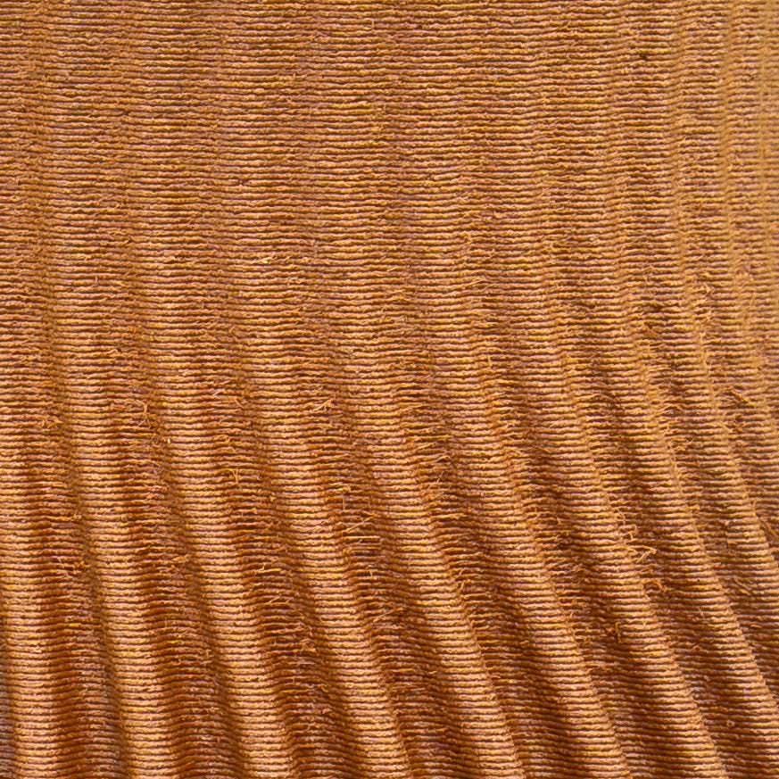 Wooden vase "The Wave" with integrated glass insert for fresh flowers